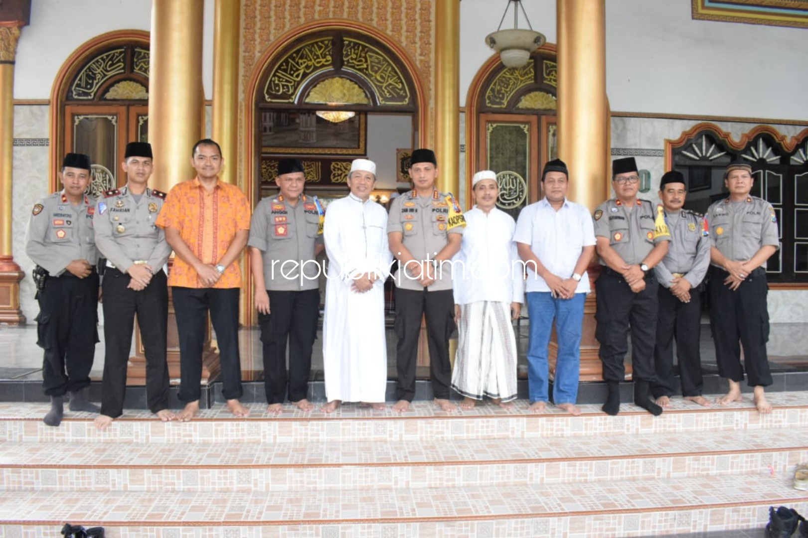 Lebaran, Kapolresta Sidoarjo Ajak PJU Silaturrahim Ke Para Ulama