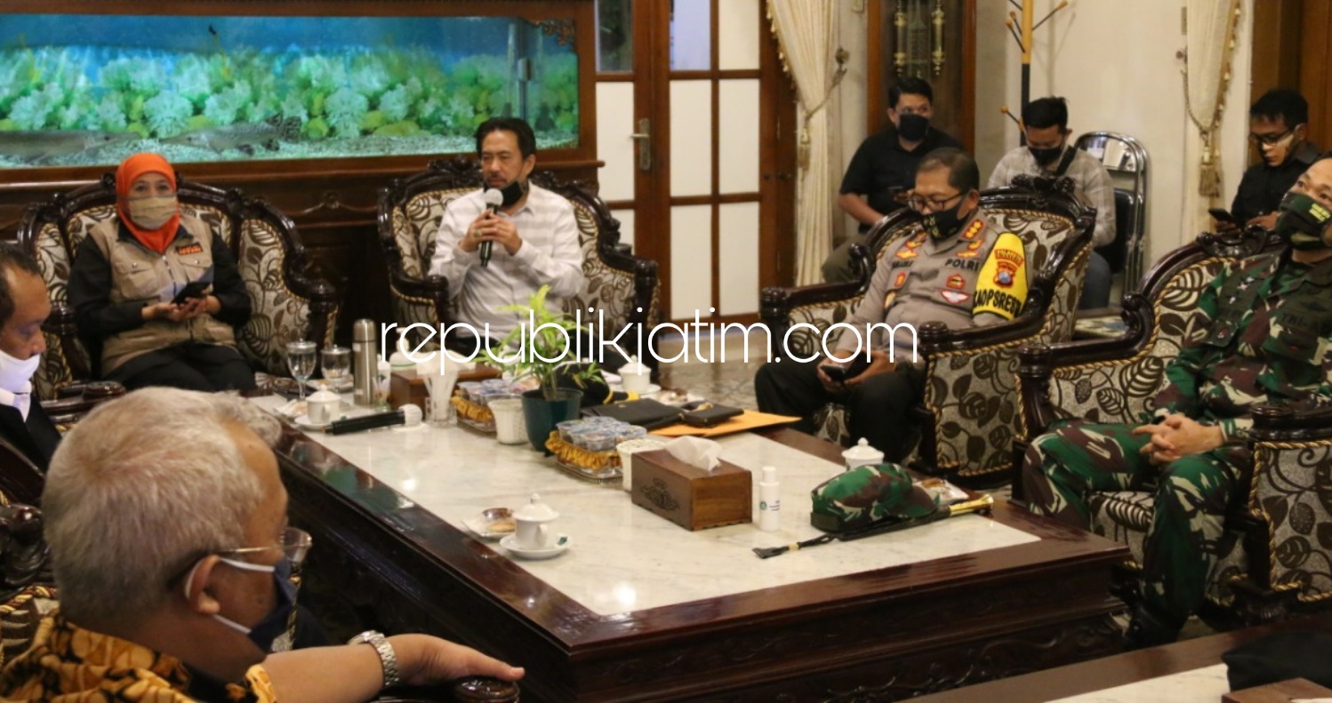 Khofifah : Tracing Tak Maksimal, Kasus Positif Covid-19 di Sidoarjo Tinggi