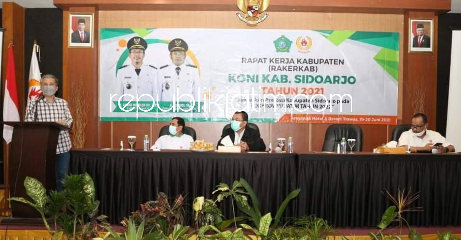 KONI Sidoarjo Diminta Bikin Program Menarik Berprestasi, Bukan Rutinitas Semata