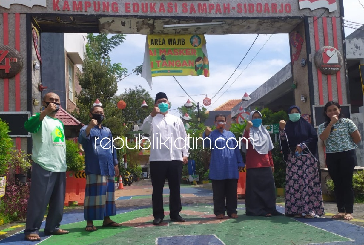 BHS Bakal Jadikan Kampung Edukasi Sampah Sekardangan Sebagai Kampung Percontohan di Sidoarjo