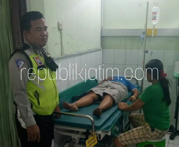 Lawan Arus Tabrak Kijang, Warga Porong Terjungkal ke Aspal