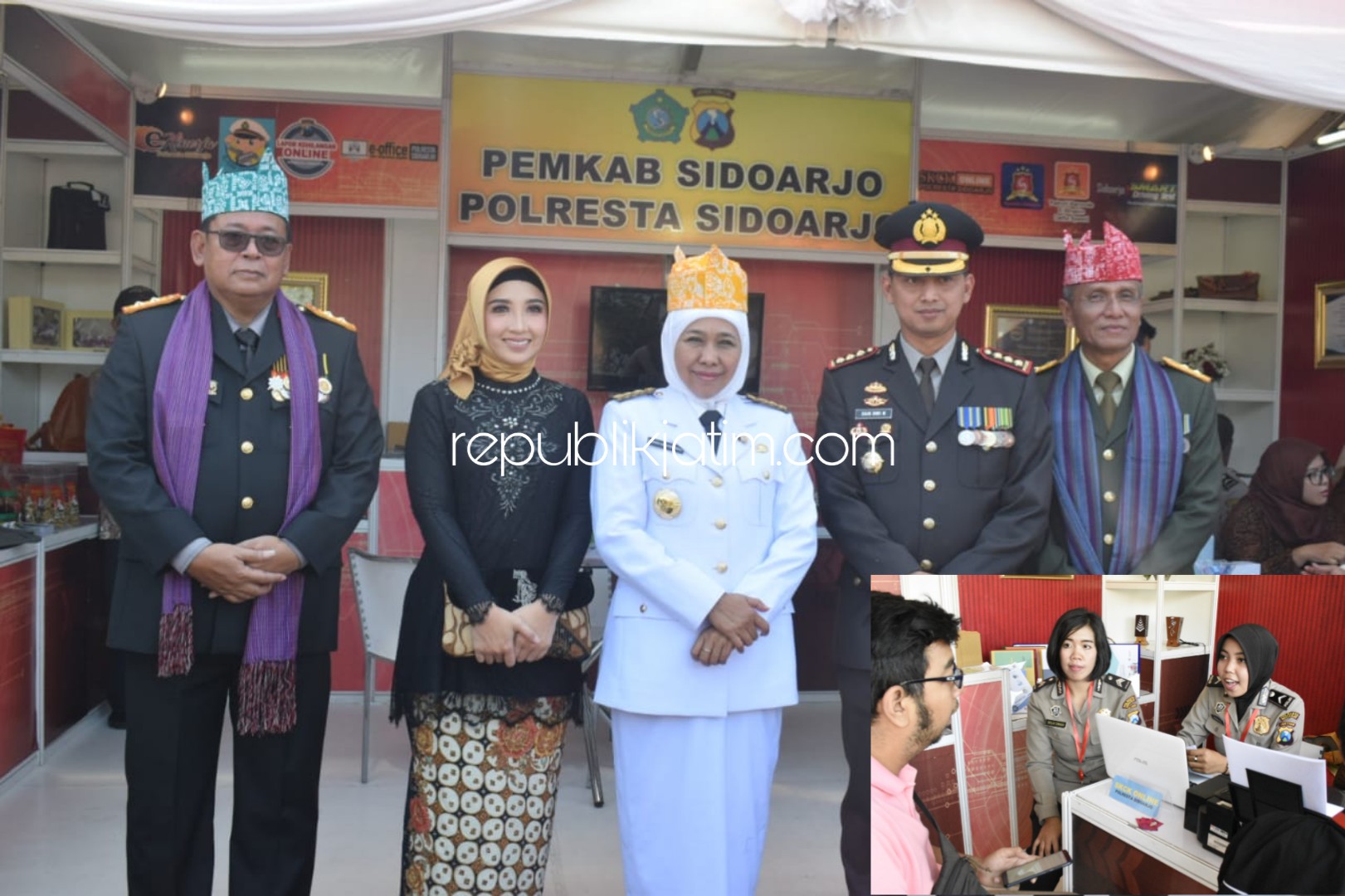 Inovasi Pelayanan Publik Polresta Sidoarjo Dipamerkan di Peringatan HUT Bhayangkara