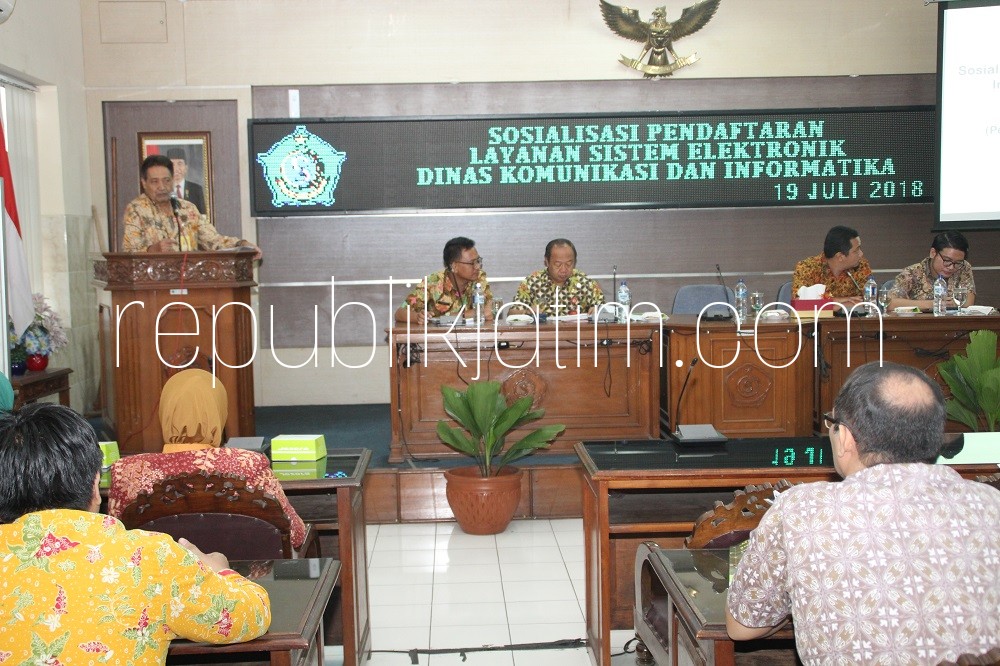 Pemkab Sidoarjo Bakal Daftarkan Seluruh Layanan Elektronik ke Kemenkominfo