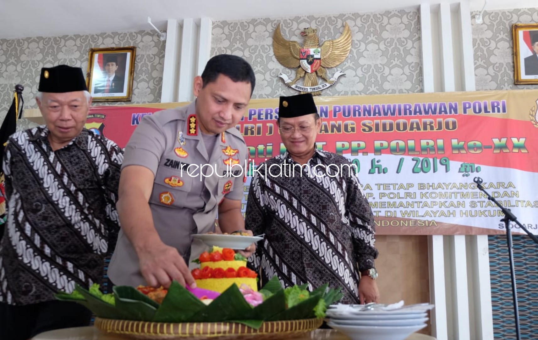 Peringati HUT PP Polri Ke 20, Jadi Ajang Silaturrahmi Kapolresta Sidoarjo dan Pengurus