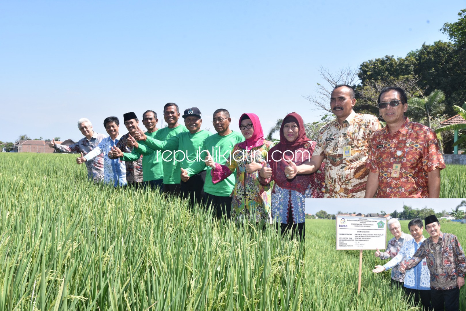 Teknologi Nuklir Pertanian Sidoarjo Ditinjau Dubes Austria