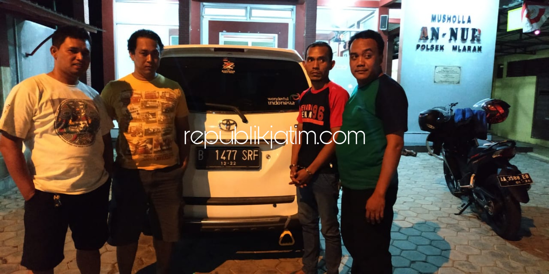 Gadaikan Mobil Pinjaman, Warga Sukorejo Ponorogo Ditangkap di Madiun