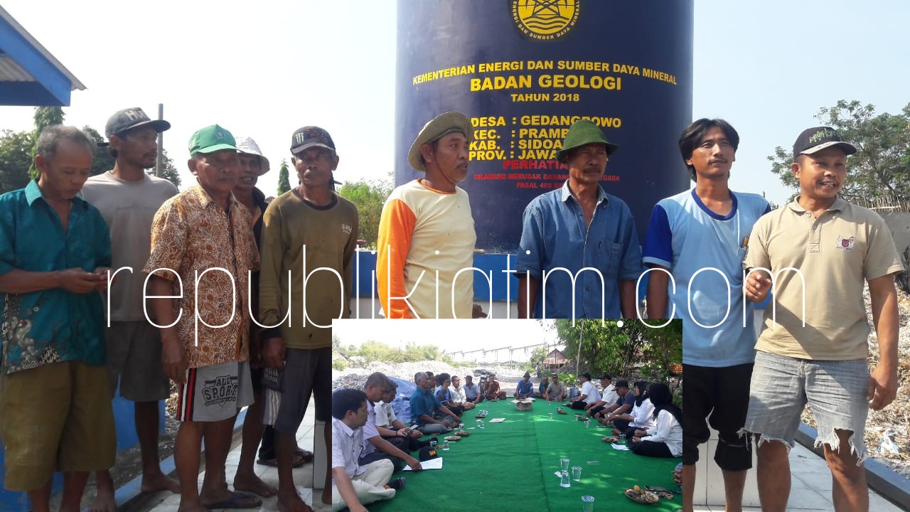 Kawasan Sumur Artesis Bantuan Kementerian ESDM, Lahan Warga Gedangrowo Berebut Dollar