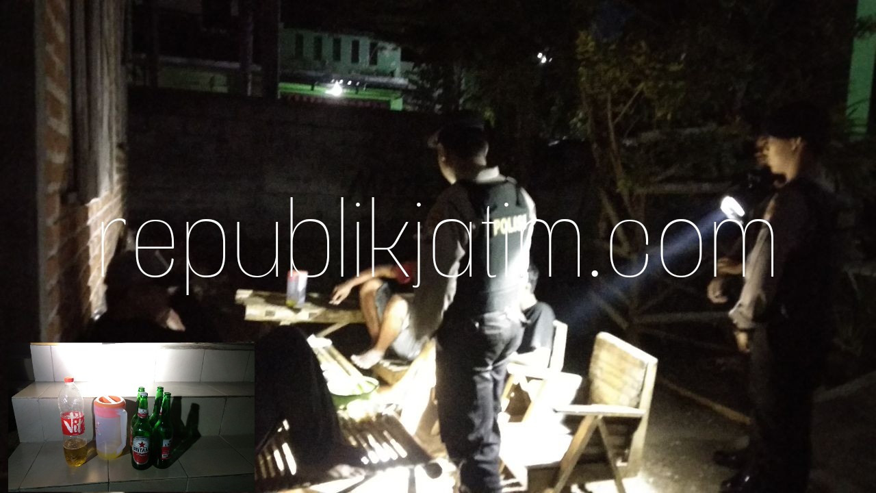 Pesta Miras, Sekawanan Pemuda Ponorogo Digelandang Polisi