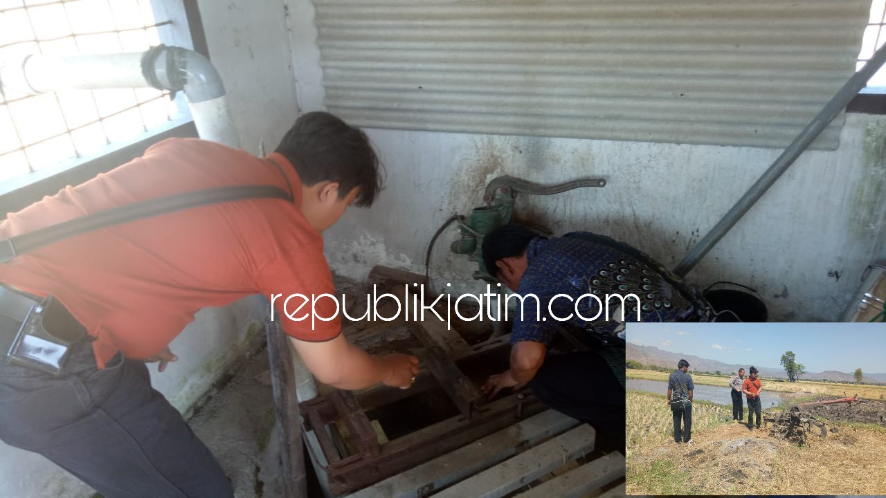 Perangkat Desa di Ponorogo Kehilangan 2 Mesin Diesel Sawah