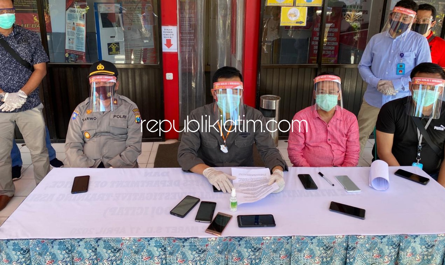 Cegah Covid-19, Lapas Porong Dapat Bantuan APD dan Multivitamin