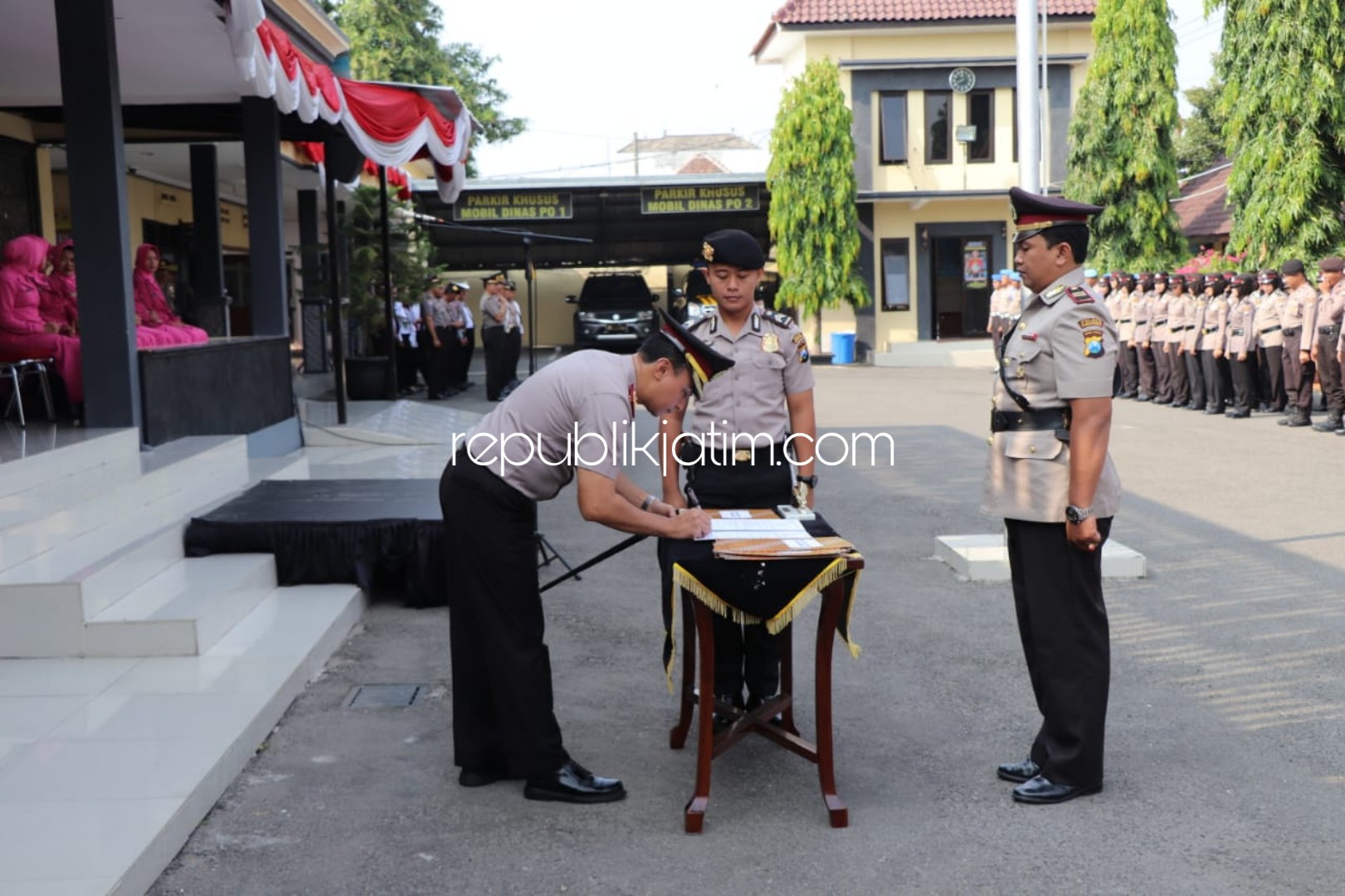 Penyegaran, Kapolres Ponorogo Mutasi Enam Kapolsek 