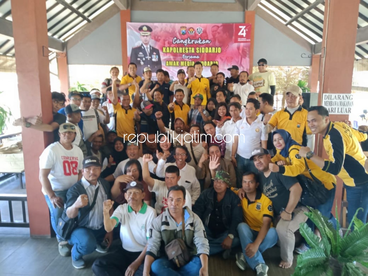 Mancing Bareng Kapolresta dan Wartawan Sidoarjo Banjir Dooprize