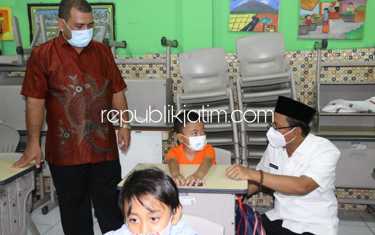 Gus Muhdlor Pastikan PTM di Sidoarjo Mulai dari Sekolah Dasar, Untuk SMP Menyusul Usai Vaksinasi