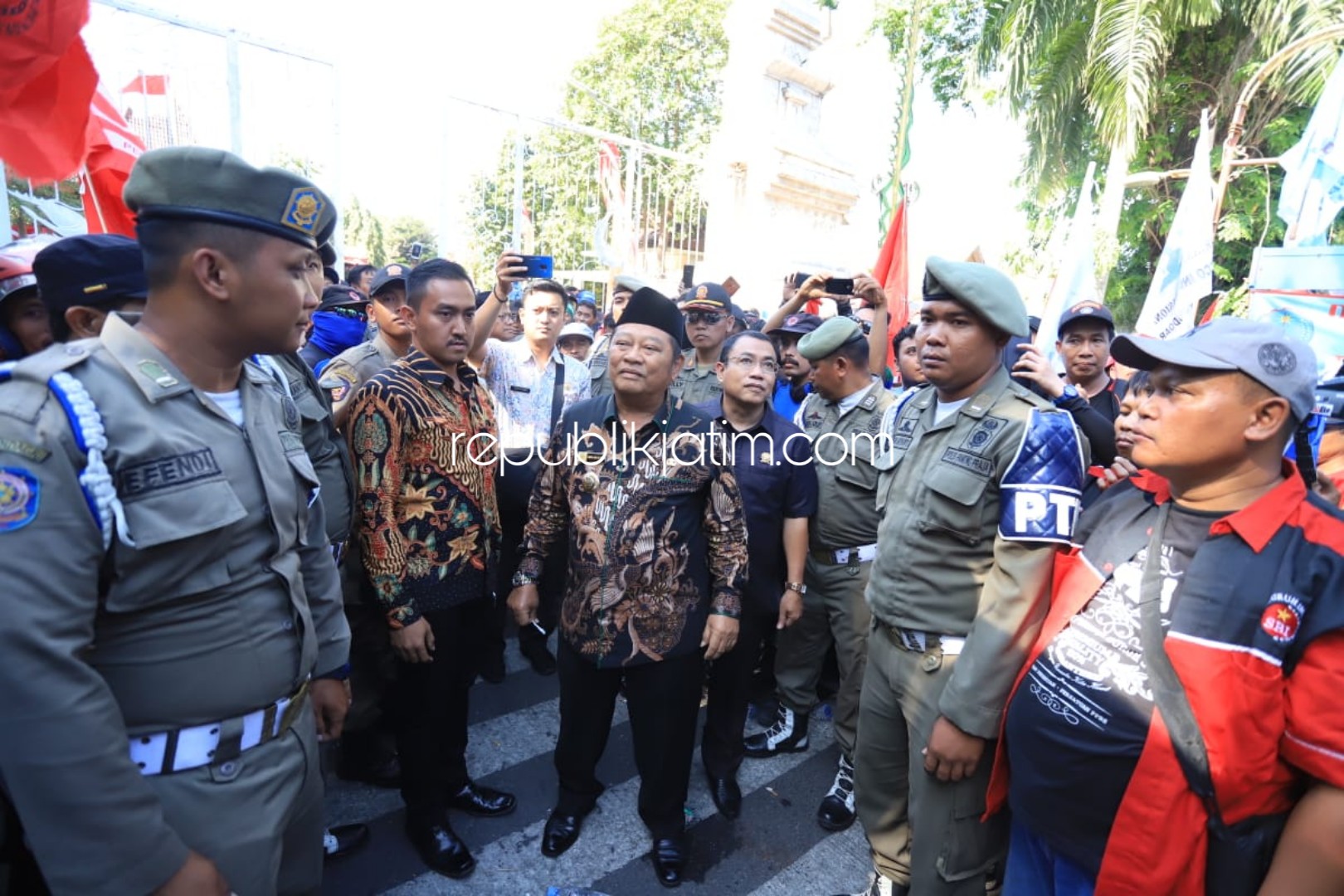 Buruh Sidoarjo Tolak Kenaikan Iuran BPJS dan Revisi UU Ketenagakerjaan