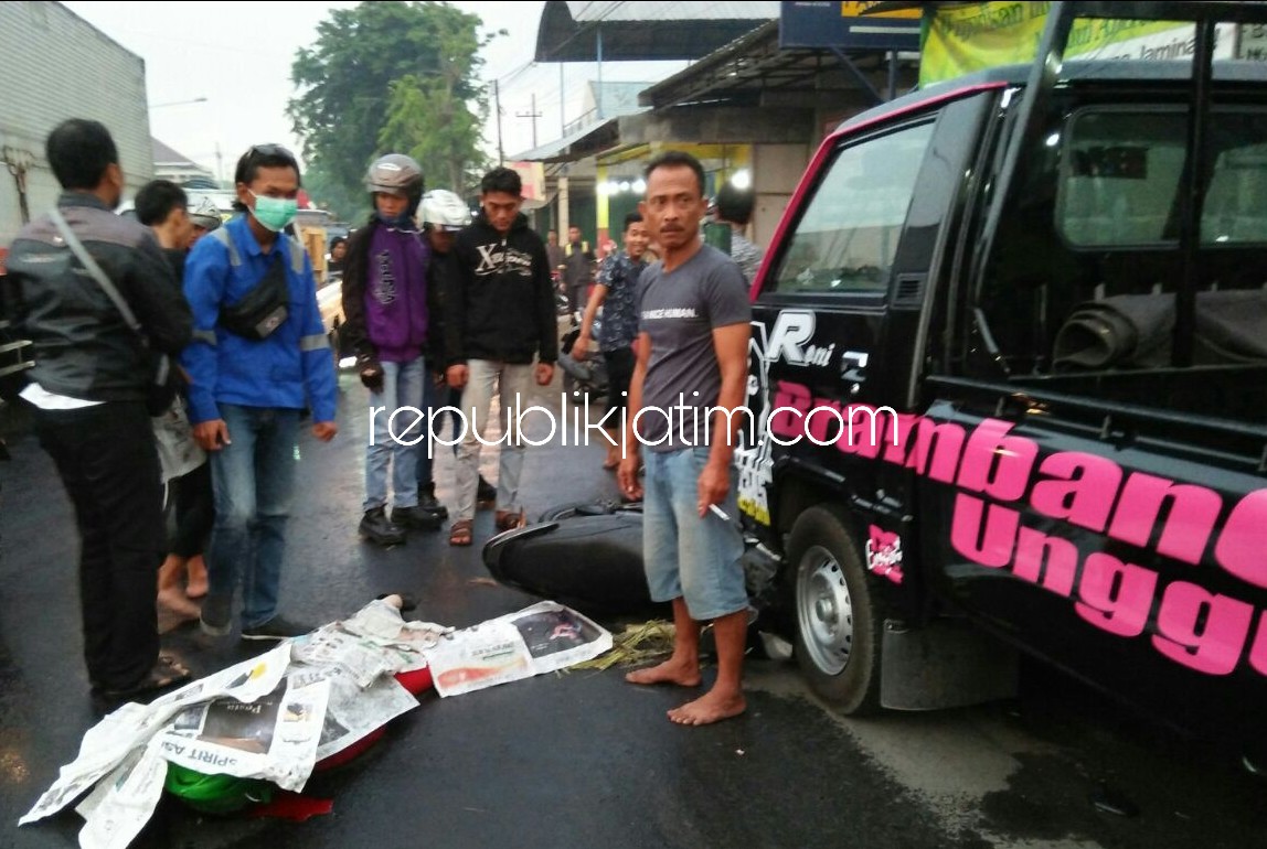 Ngerem Mendadak, Warga Mojokerto Tewas Terlindas Truk