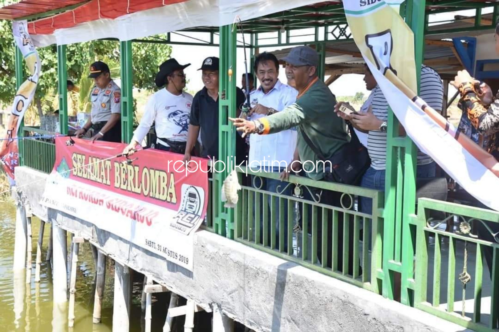 Lomba Mancing di Tlocor Ajang Promosikan Wisata Sidoarjo