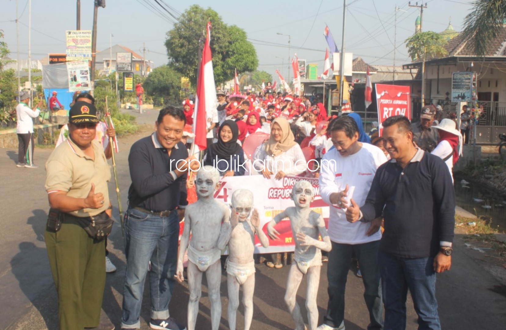 Wabup Sidoarjo : Karnaval HUT Kemerdekaan RI Momen Membangun Persatuan