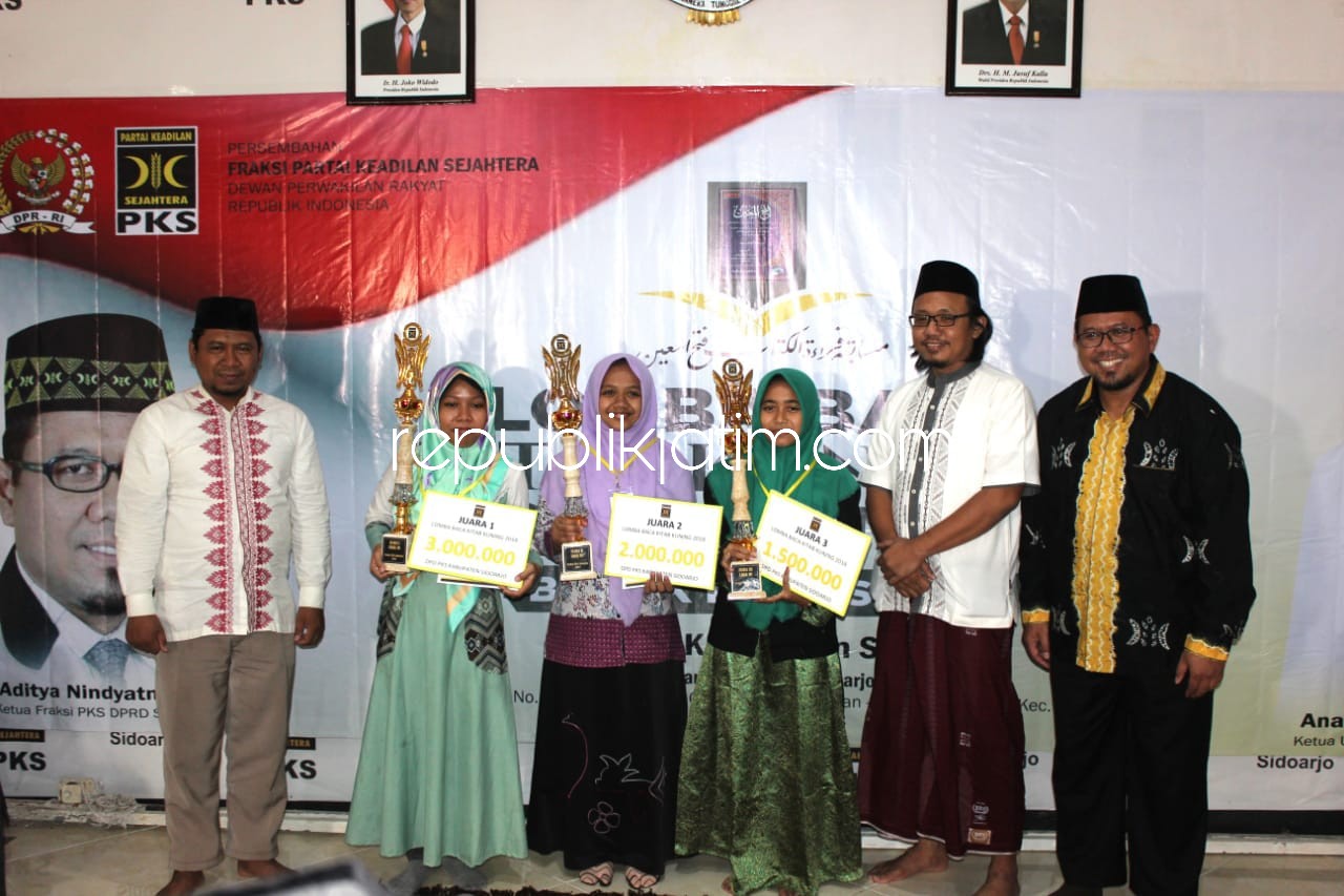 Jaga Tradisi, PKS Sidoarjo Gelar Lomba Baca Kitab Kuning