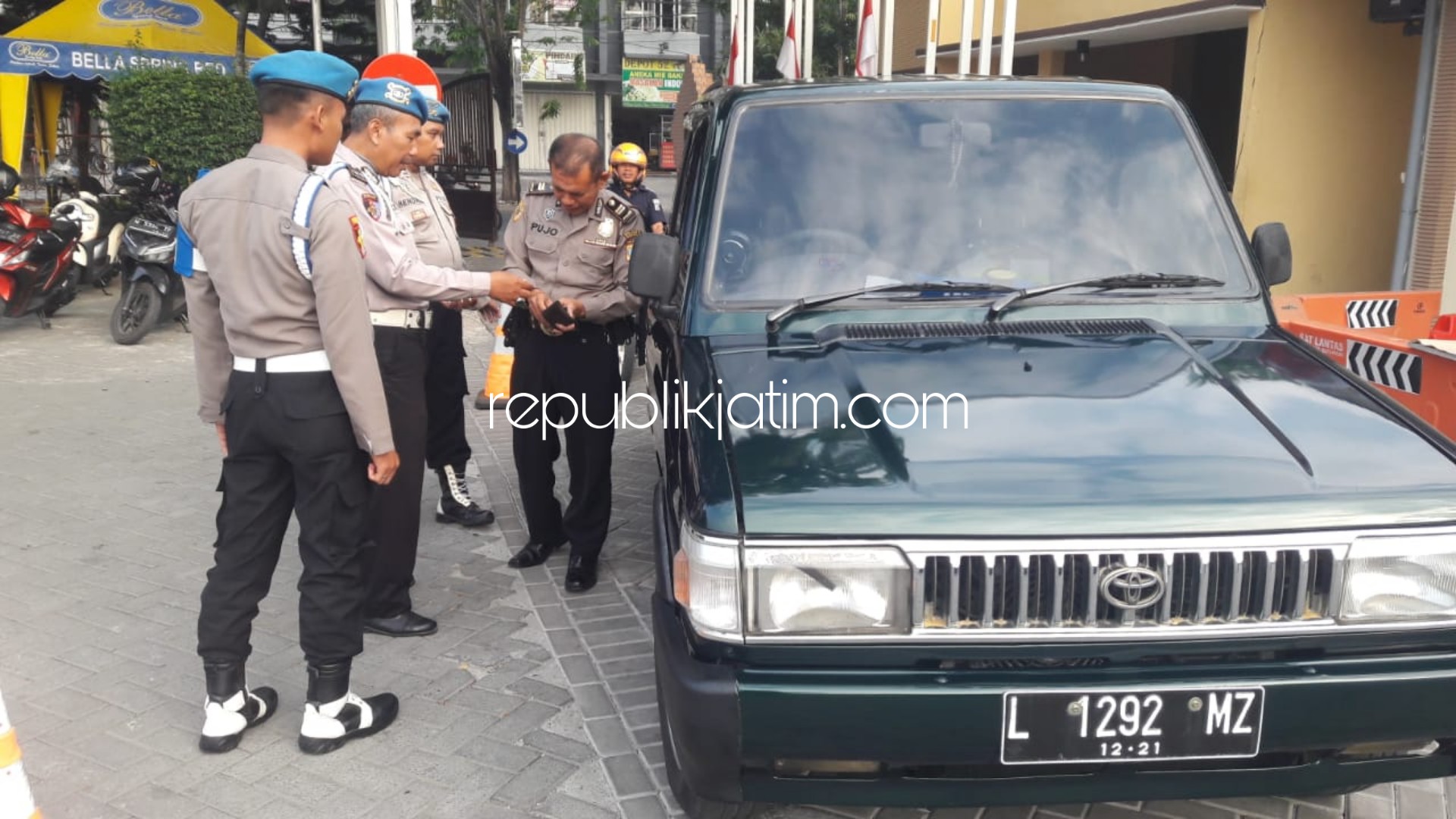 Personil dan ASN Polresta Sidoarjo Jadi Sasaran Operasi Patuh