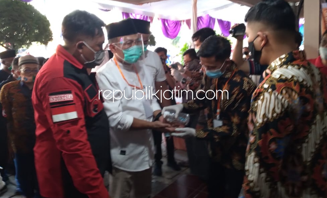 Paslon Rilis Pertama yang Mendaftar Ke KPU Ponorogo