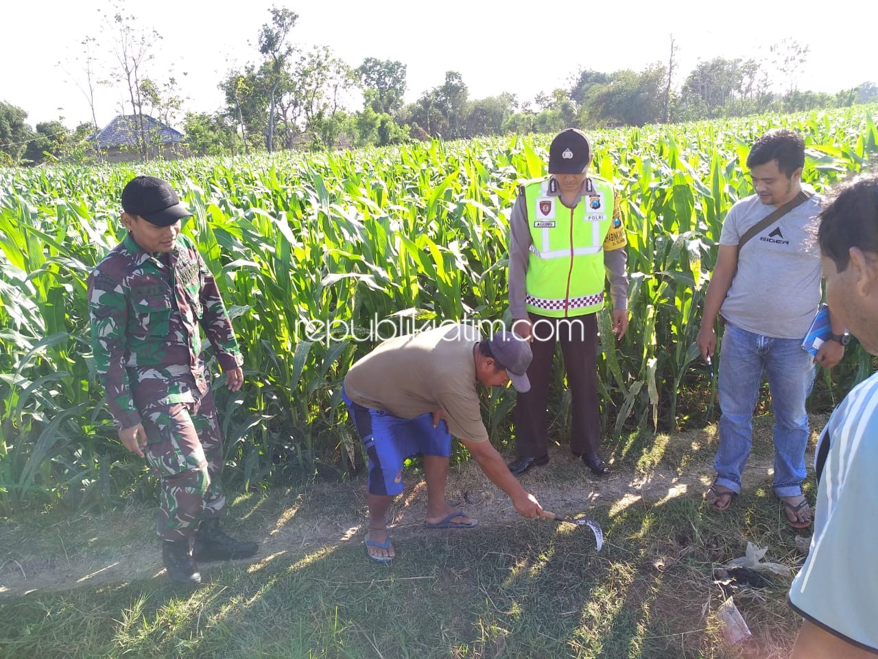 Warga Sampung Ponorogo Ditemukan Tewas Mendadak di Tengah Sawah