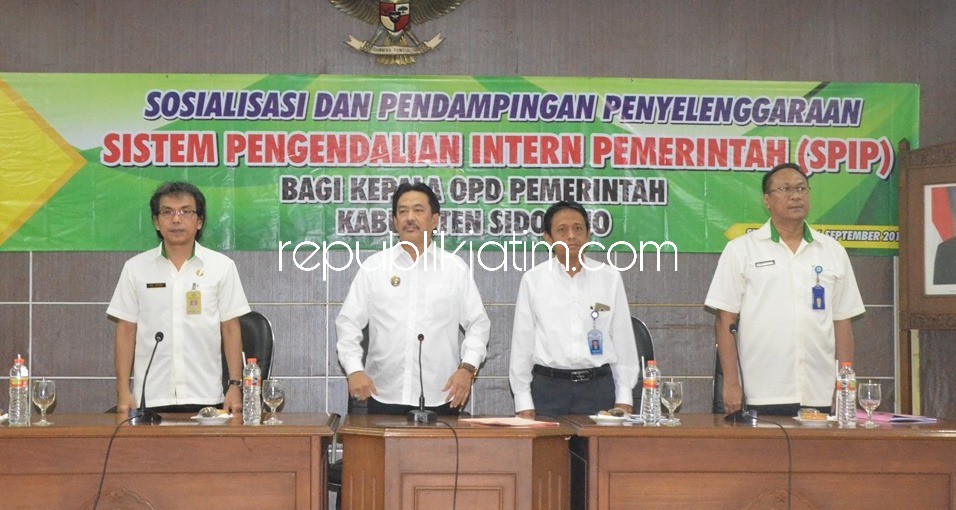 Wabup Minta Inspektorat Jadi Pengendali Program Pemkab Sidoarjo