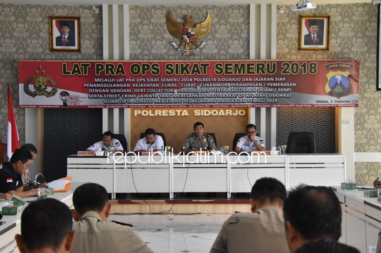 Debt Collector Jadi Target Operasi Sikat Semeru 2018