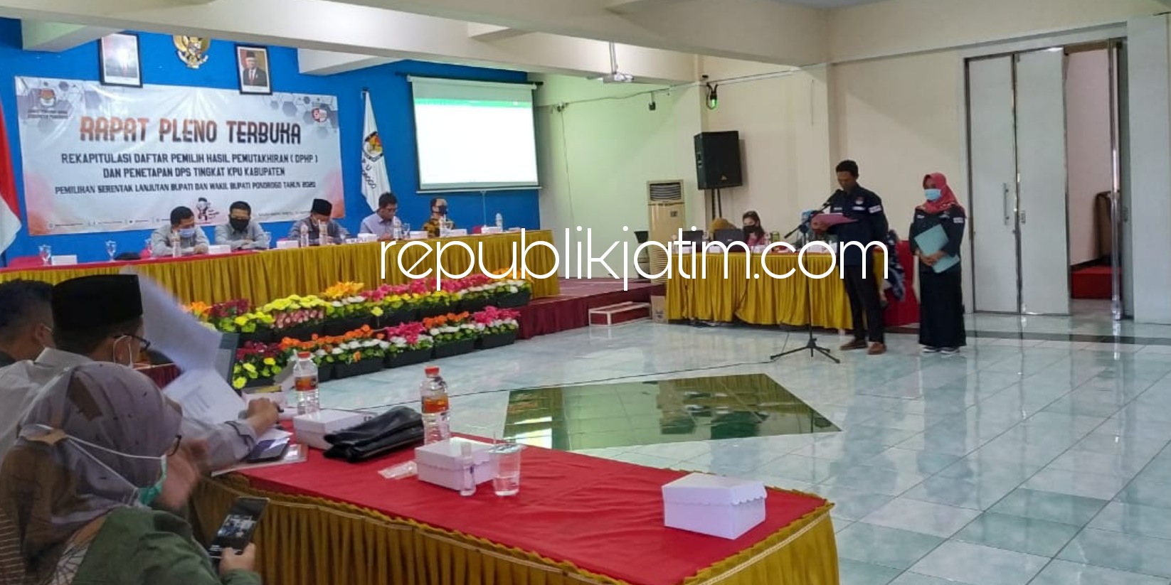 KPU Ponorogo Tetapkan 761.977 DPS untuk Pilkada 2020