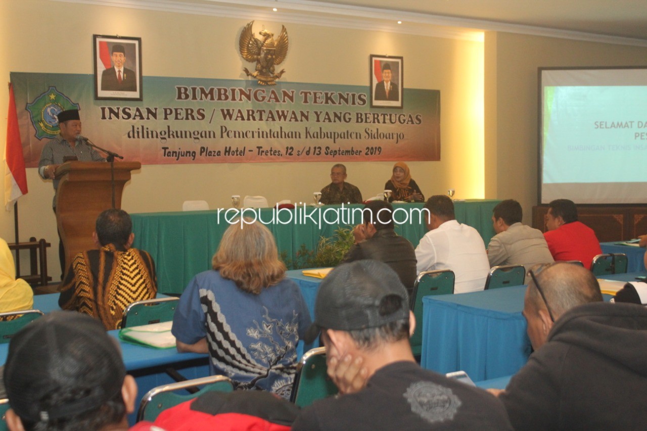 Pers Sidoarjo Diminta Menghasilkan Berita Berimbang