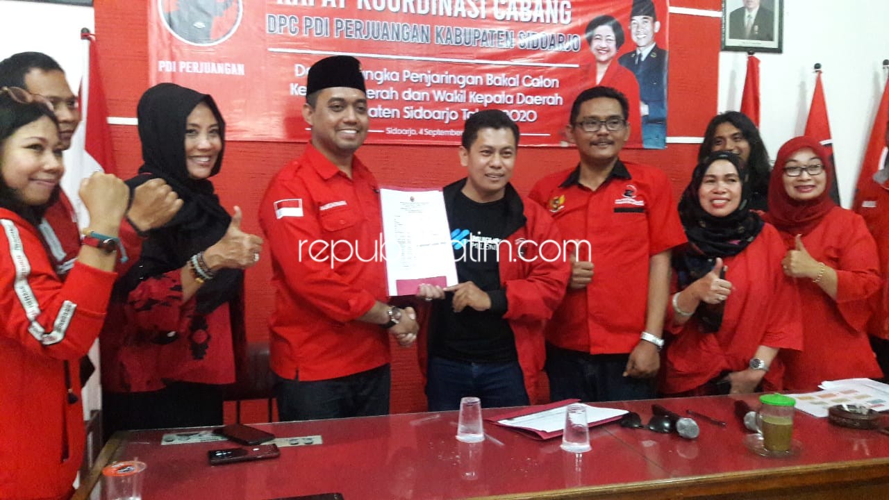 Pengusaha Muda Daftar di PDIP Bermodal Konsep Sidoarjo Lebih Harmoni