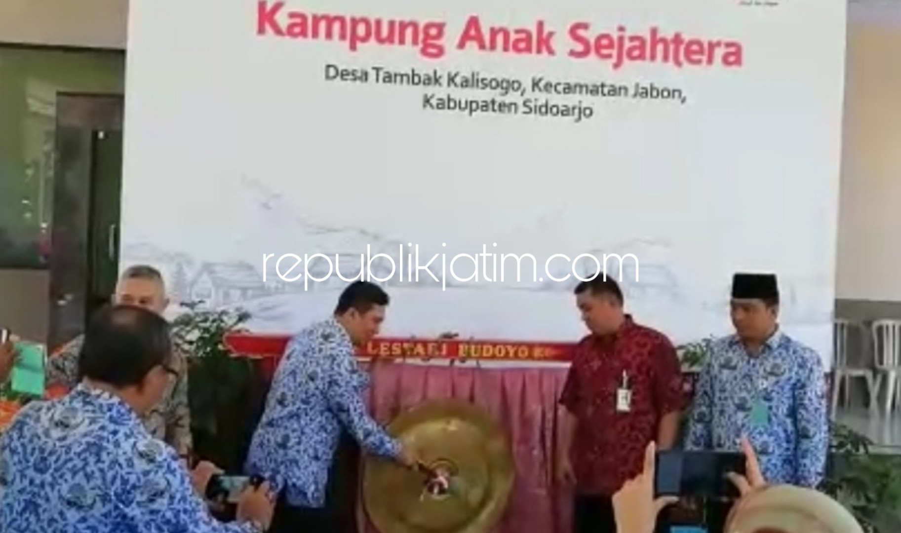 Tambak Kalisogo Jadi Pilot Project Kampung Anak Sejahtera