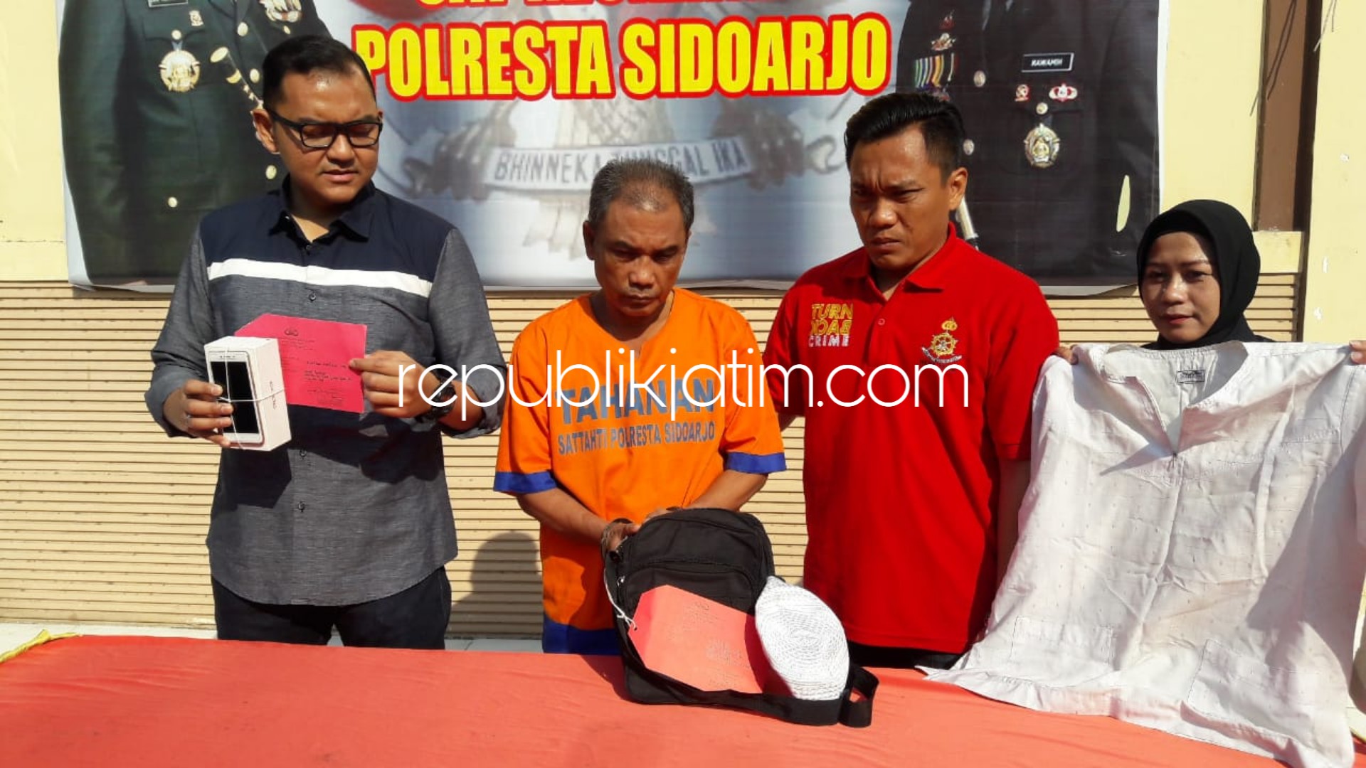 Residivis Raja Copet Antar Propinsi Diringkus di Sidoarjo