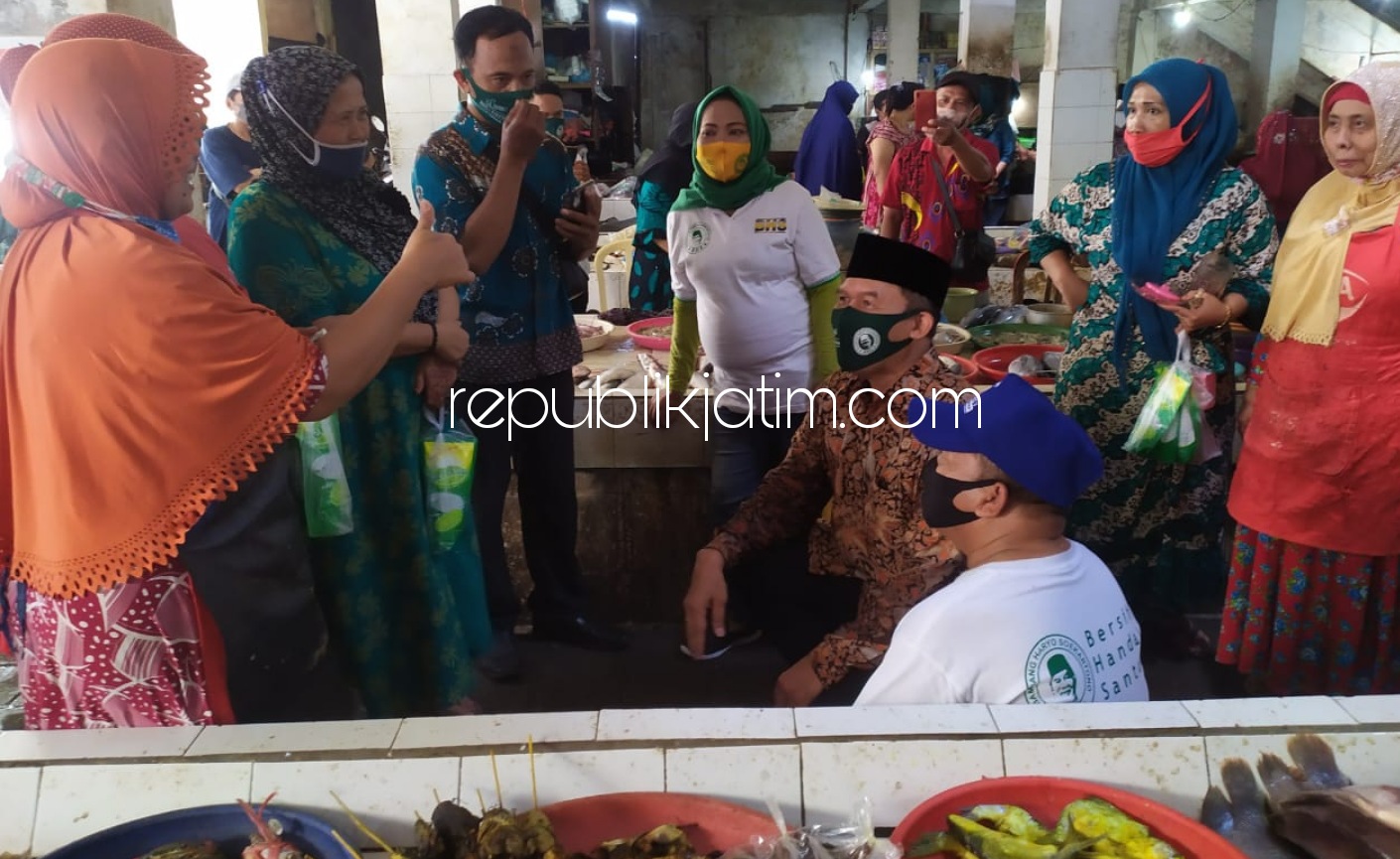 60 Persen PAD Sidoarjo dari Pasar, BHS-Taufiq Programkan Ibu-Ibu Makin Gemar Belanja di Pasar Tradisional