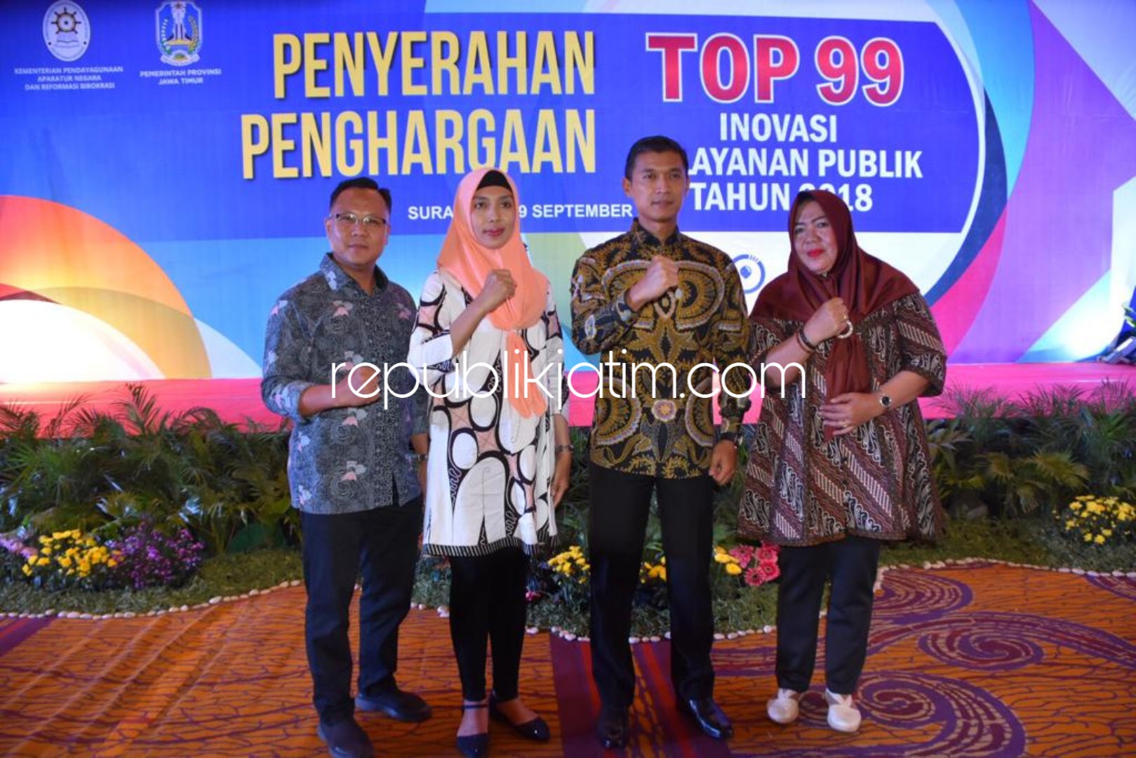 SKCK Online Polresta Sidoarjo Raih Top 99 Sistem Inovasi Pelayanan Publik