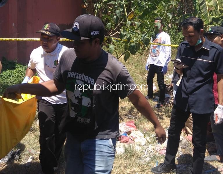 Ibu dan Bayi Tewas Membusuk di Lahan Kosong Sidoarjo, Ternyata TKW Asal Kediri