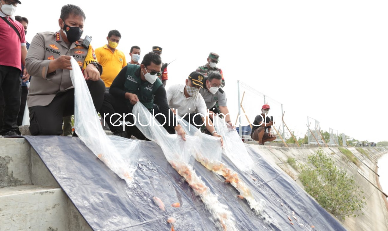 Gus Muhdlor Manfaatkan Long Storage Kalimati Tarik Jadi  Destinasi Wisata Air Sidoarjo