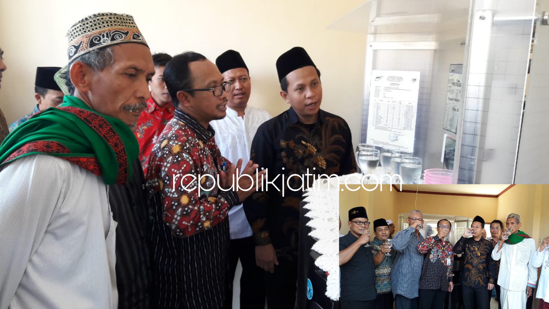 Produksi 5.000 Liter Sehari, Warga Krian Terima Bantuan Mesin Arsinum BPPT