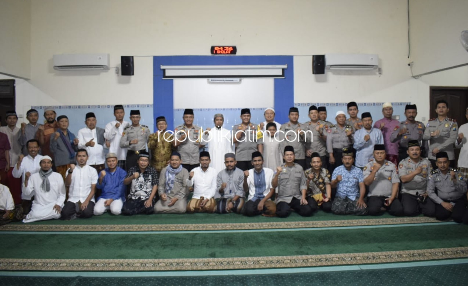 Safari Shalat Subuh Polresta Sidoarjo Perangi Narkoba