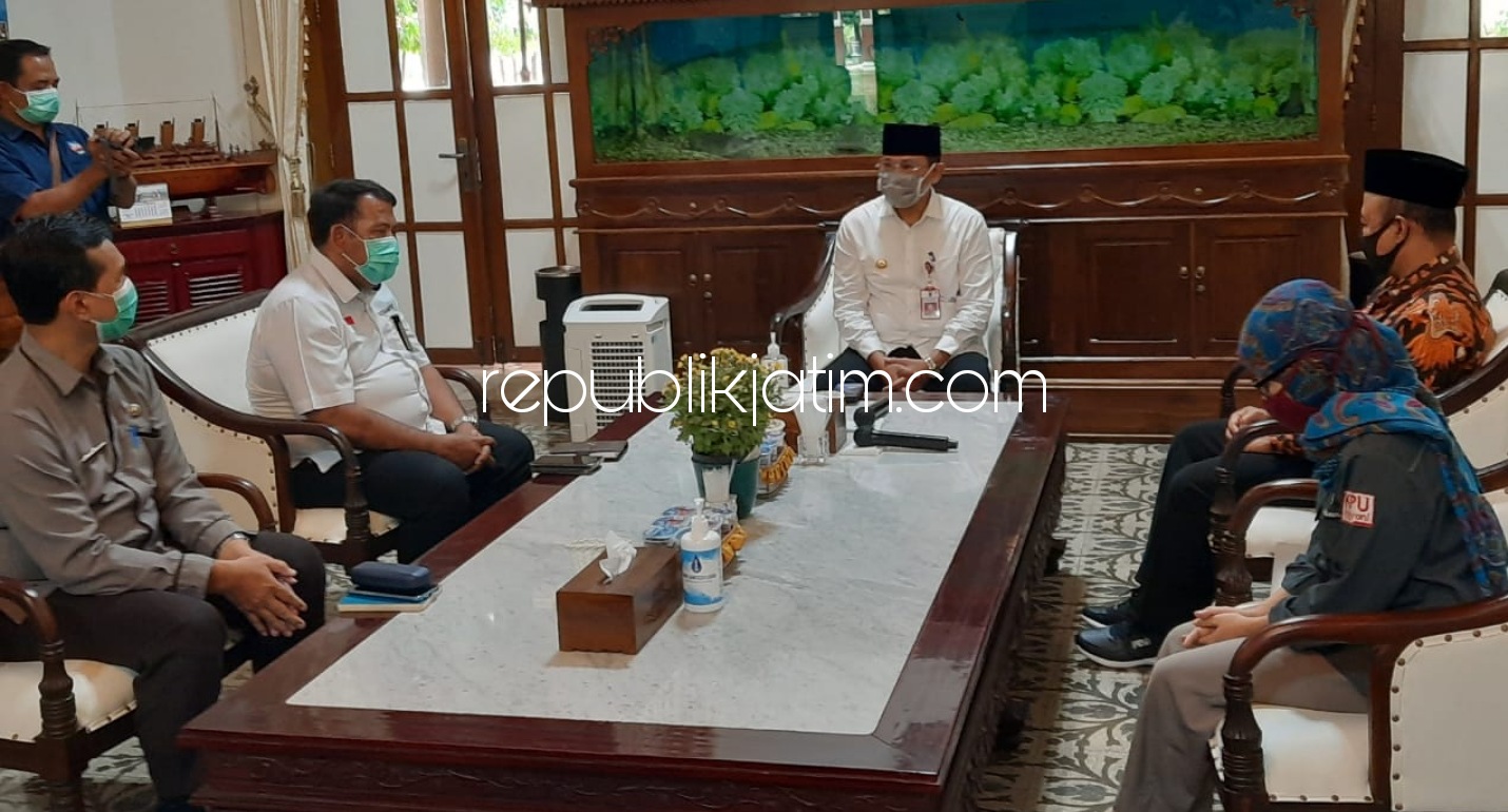 KPU Sidoarjo Minta Pj Bupati Rekomendasi Rapid Test 31.752 Petugas KPPS dan TPS