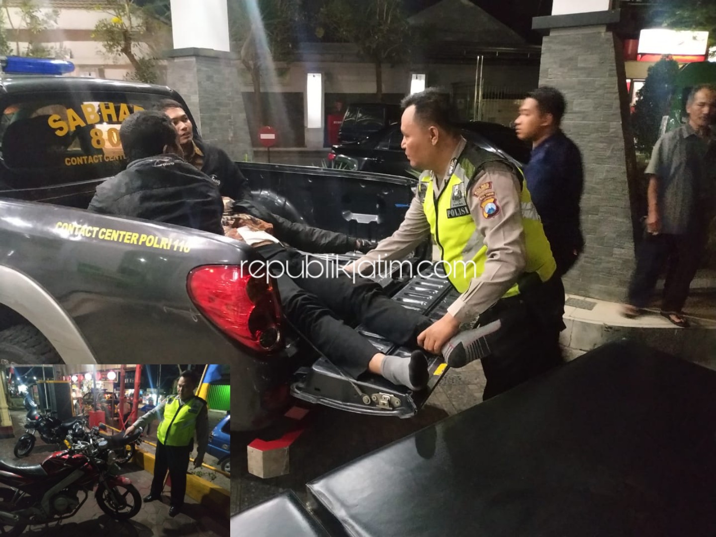 Melaju Kencang, Motor Pegawai BRI Tabrak Penyeberang Jalan di Ponorogo