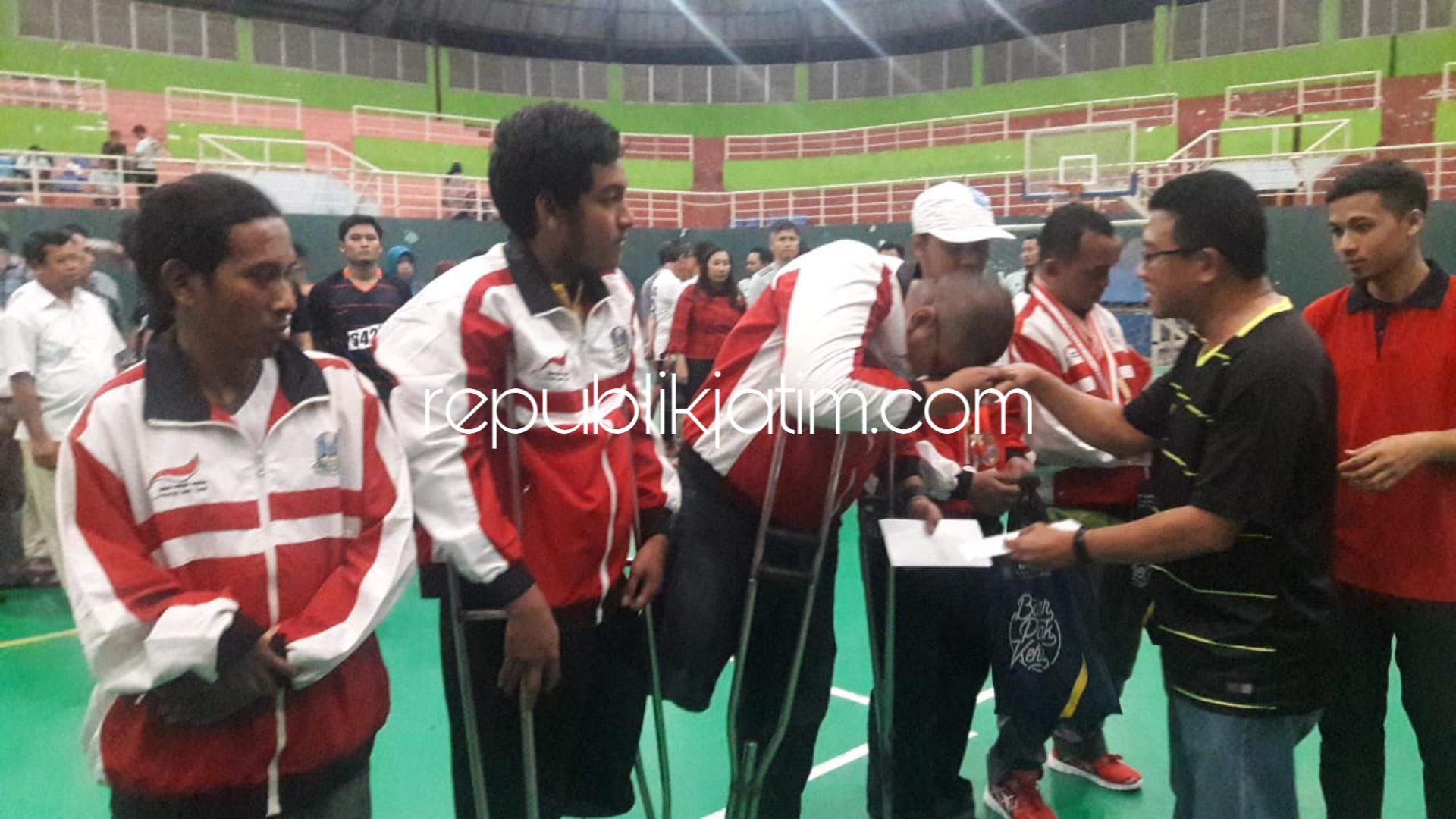 Pegawai Pajak Terinspirasi Prestasi Atlet Disable Sidoarjo