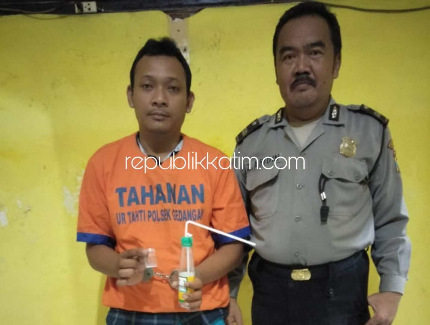 Hendak Pesta Sabu, Pengedar Asal Porong Diringkus Polisi