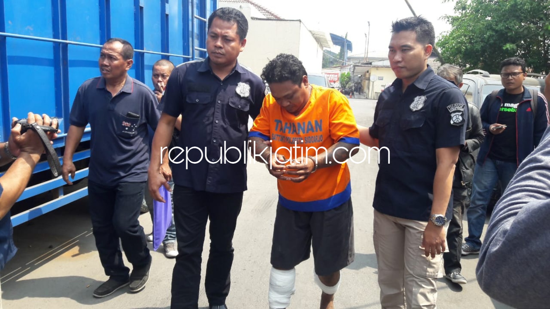 Pembunuh Nikko Seorang Residivis Kedua Kakinya Ditembak, Dipicu Suara Bleyer Motor