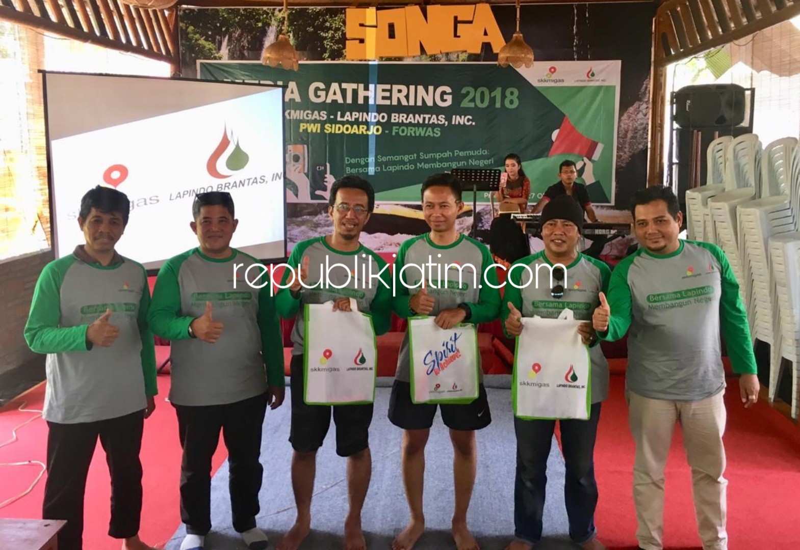 Dengan Semangat Sumpah Pemuda,  Lapindo dan SKK Migas Gelar Gathering Bersama Jurnalis