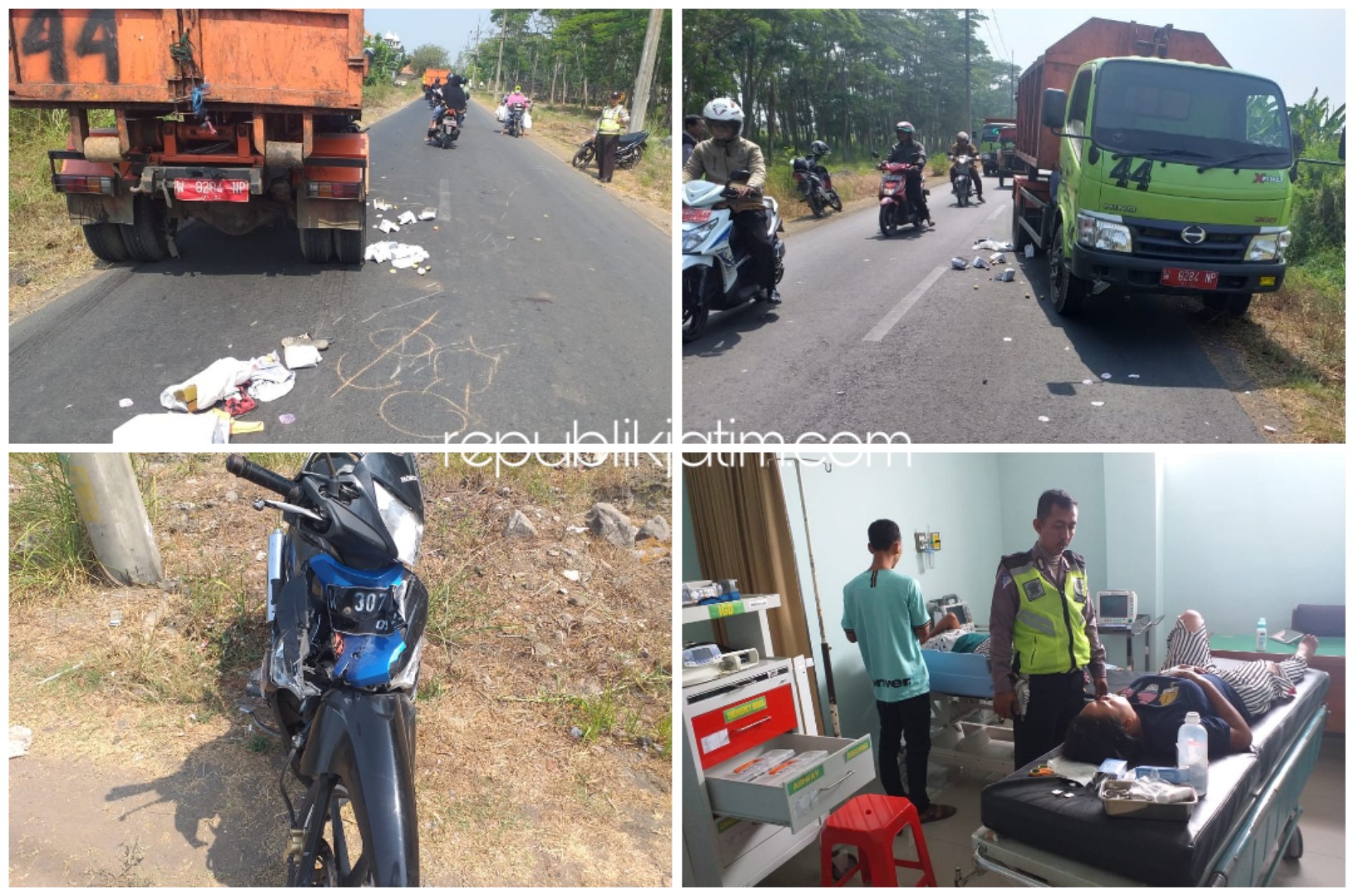 Hendak Rayakan Ultah, Keisa Tewas Disambar Truk Sampah DLHK Sidoarjo