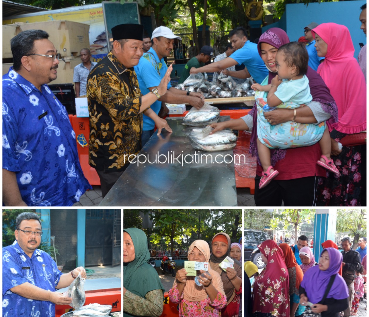 Sambut Maulid Nabi SAW, Dinas Perikanan Sidoarjo Jualan 5,4 Ton Bandeng Murah