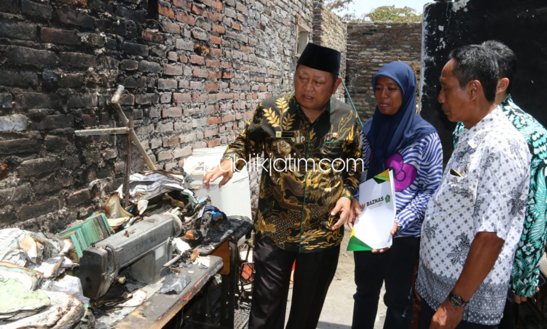 Korban Rumah Terbakar Terima Rp 5 Juta, Dipakai Renovasi dan Beli Mesin Jahit