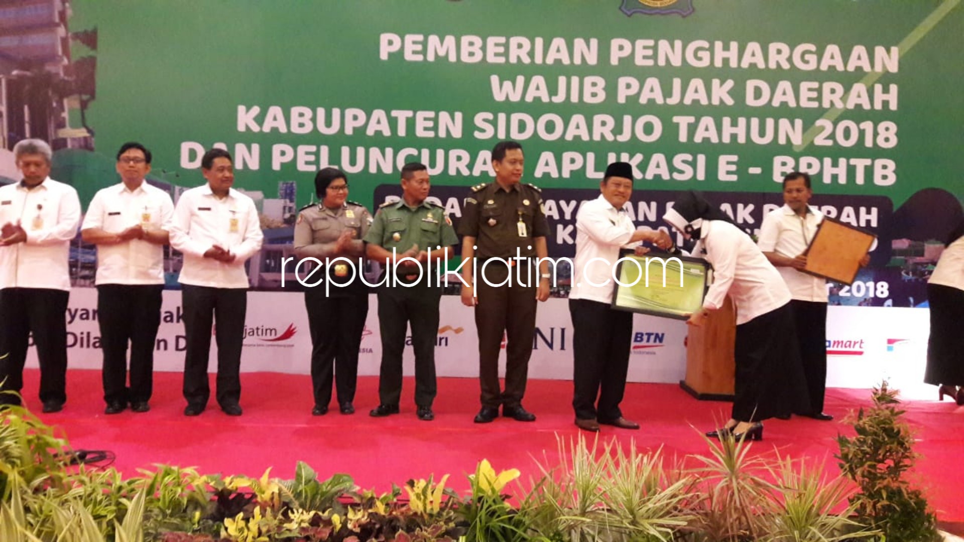 BPPD Launching Elektronik BPHTB, Bayar Pajak di Sidoarjo Makin Mudah