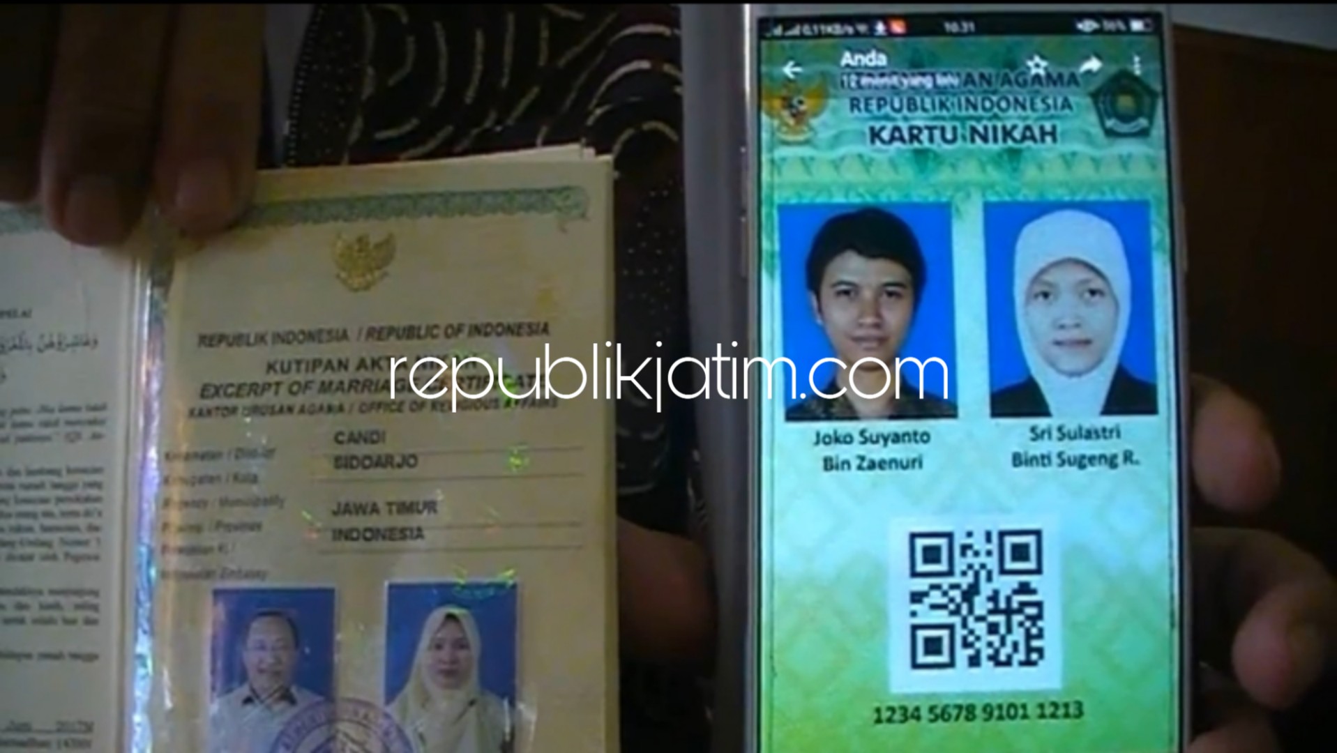 Kemenag Sidoarjo Segera Luncurkan Kartu Nikah Berbarcode