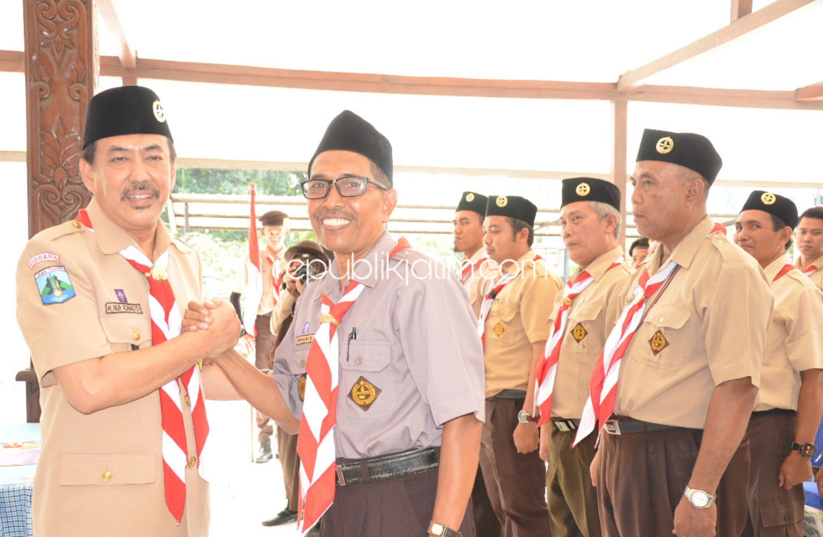 Kak Nur Lantik dan Kukuhkan Kwartir Prambon